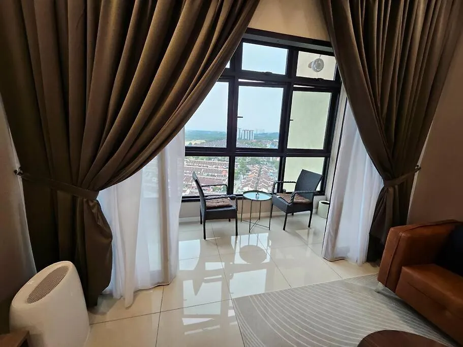 דירה ג'והור בהרו 3Br The Luxurie At Paradigm Mall Residences