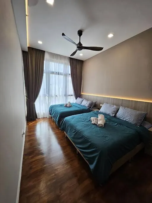 דירה ג'והור בהרו 3Br The Luxurie At Paradigm Mall Residences
