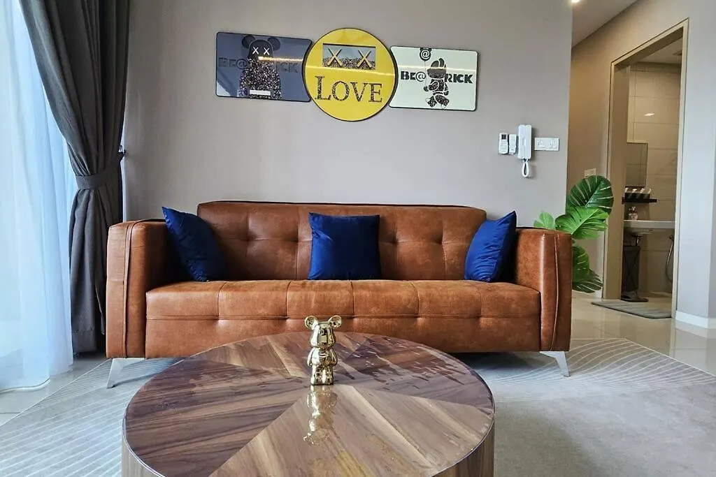 ג'והור בהרו 3Br The Luxurie At Paradigm Mall Residences